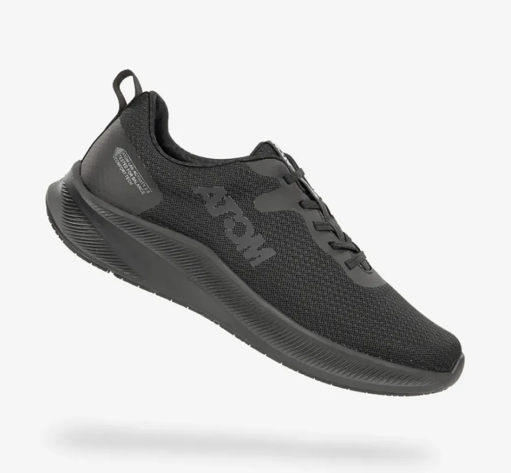 Fashion Fluchos ACTIVITY AT126 Black Sneaker