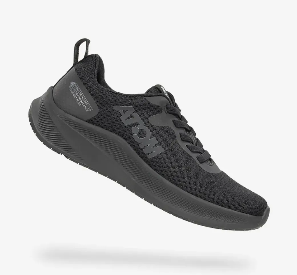 Best Fluchos ACTIVITY AT129 Black Sneaker