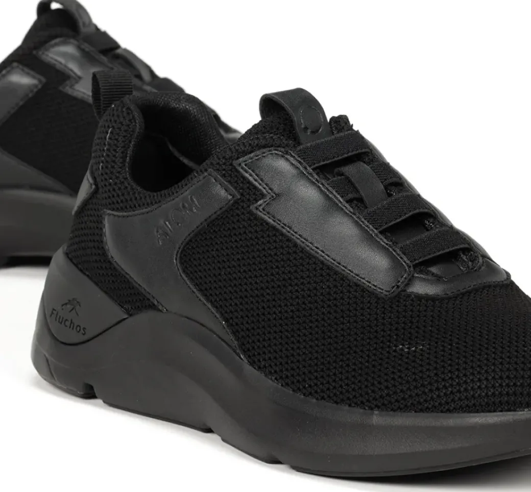 Sale Fluchos ACTIVITY F1254 Black Sneakers