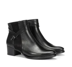 Clearance Fluchos ALEGRIA D7232 Black Ankle Boot
