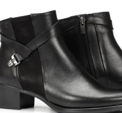 Clearance Fluchos ALEGRIA D7232 Black Ankle Boot