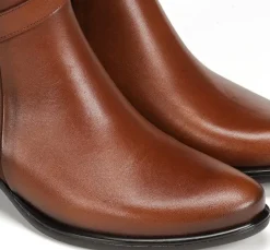 New Fluchos ALEGRIA D7232 Brown Ankle Boot