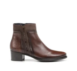 Best Fluchos ALEGRIA D8271 Brown Ankle Boot