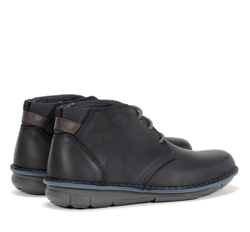 Best Fluchos ALFA F0701 Blue Ankle Boot