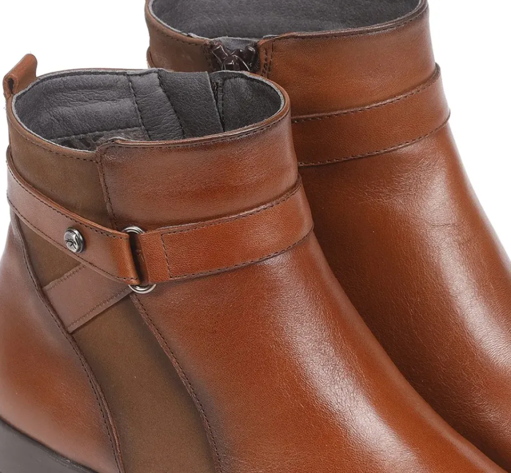 Shop Fluchos ALISS F1368 Brown Ankle Boot