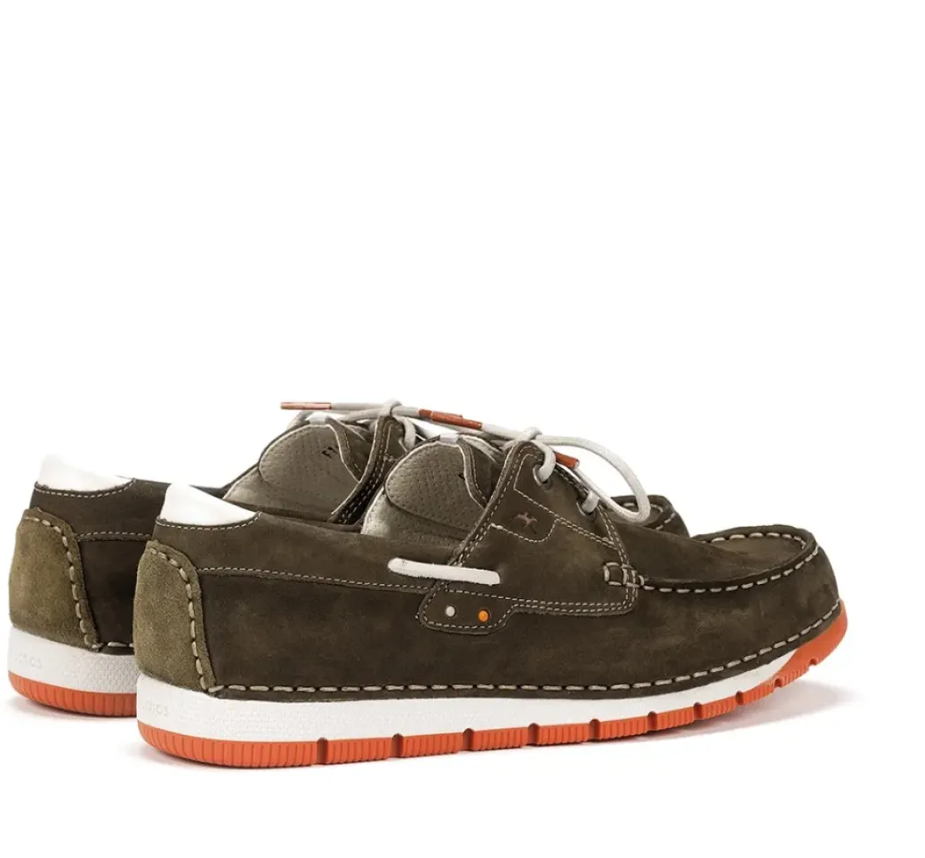 New Fluchos ANDREY F1448 Green Deck Shoes