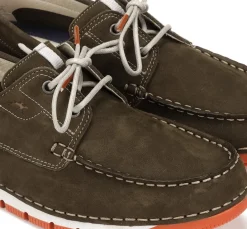 New Fluchos ANDREY F1448 Green Deck Shoes