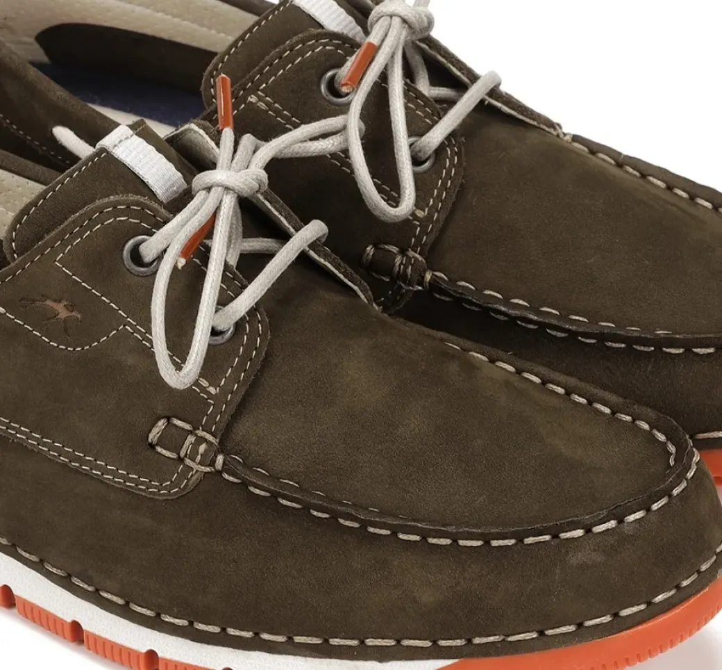 New Fluchos ANDREY F1448 Green Deck Shoes
