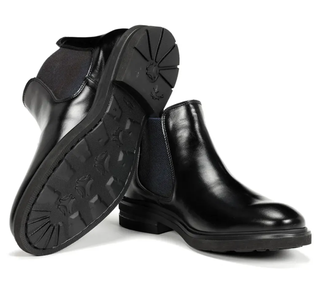 Outlet Fluchos BELGAS F0770 Black Ankle Boot