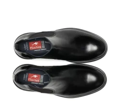 Outlet Fluchos BELGAS F0770 Black Ankle Boot