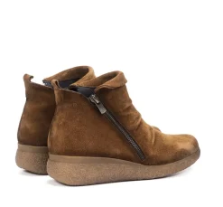 New Fluchos BLAU D8570 Brown Ankle Boot