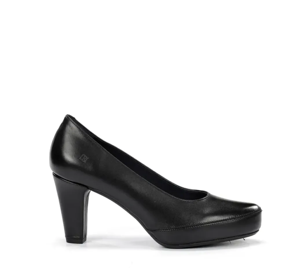 Discount Fluchos BLESA D5794 Black Shoe