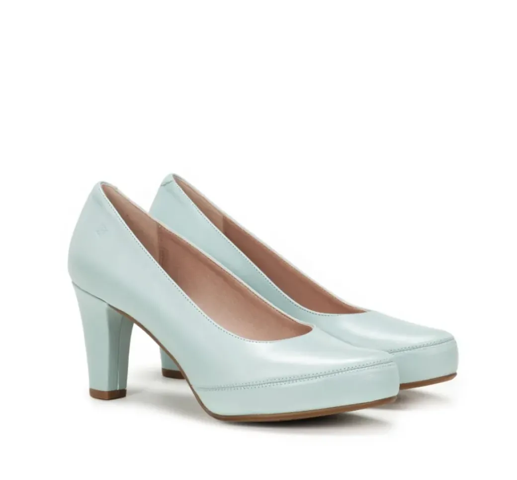 Hot Fluchos BLESA D5794 Blue High Heel shoe
