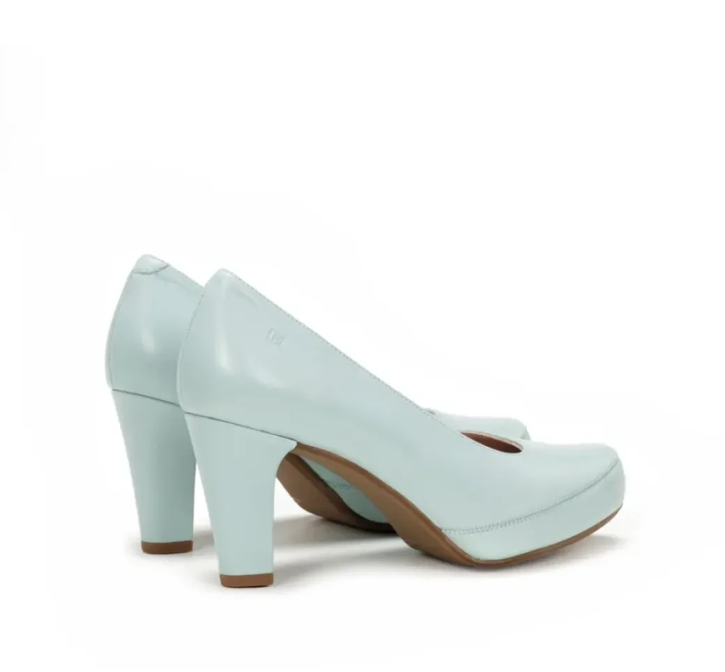 Hot Fluchos BLESA D5794 Blue High Heel shoe