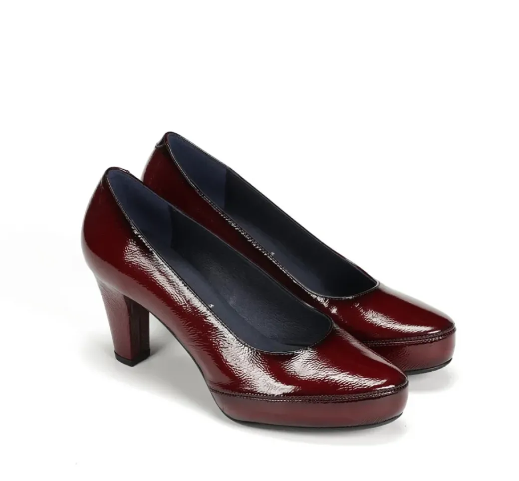 Clearance Fluchos BLESA D5794 Burgundy Shoe