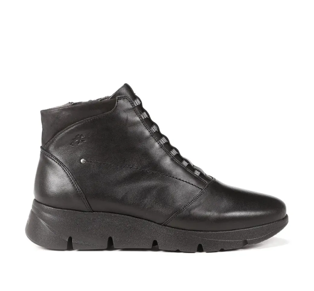 Online Fluchos BONA F1358 Black Ankle Boot