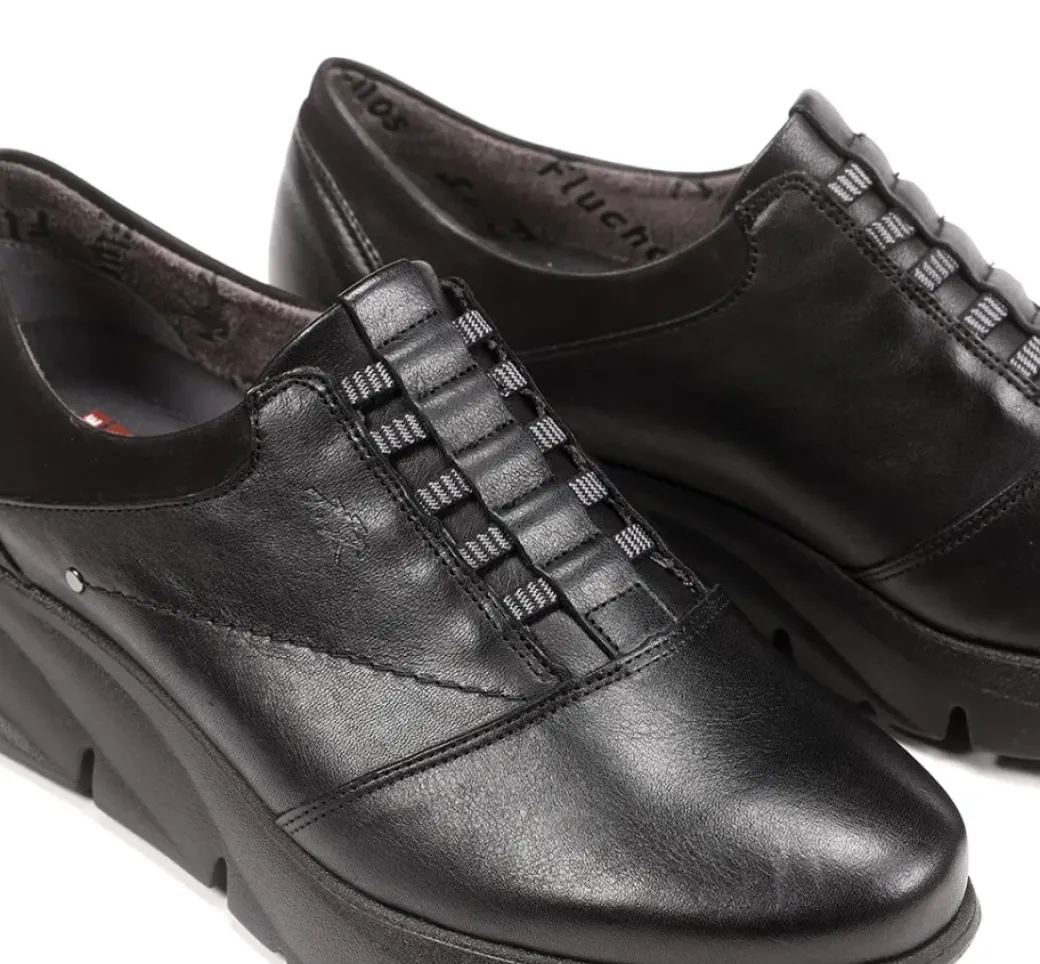 Fashion Fluchos BONA F1357 Black Shoe