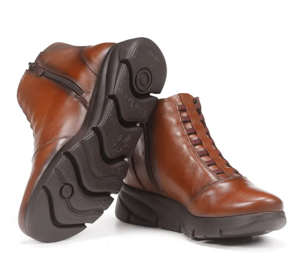 Best Fluchos BONA F1358 Brown Ankle Boot
