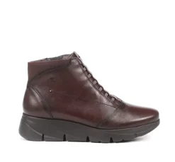 Fashion Fluchos BONA F1358 Burgundy Ankle Boot