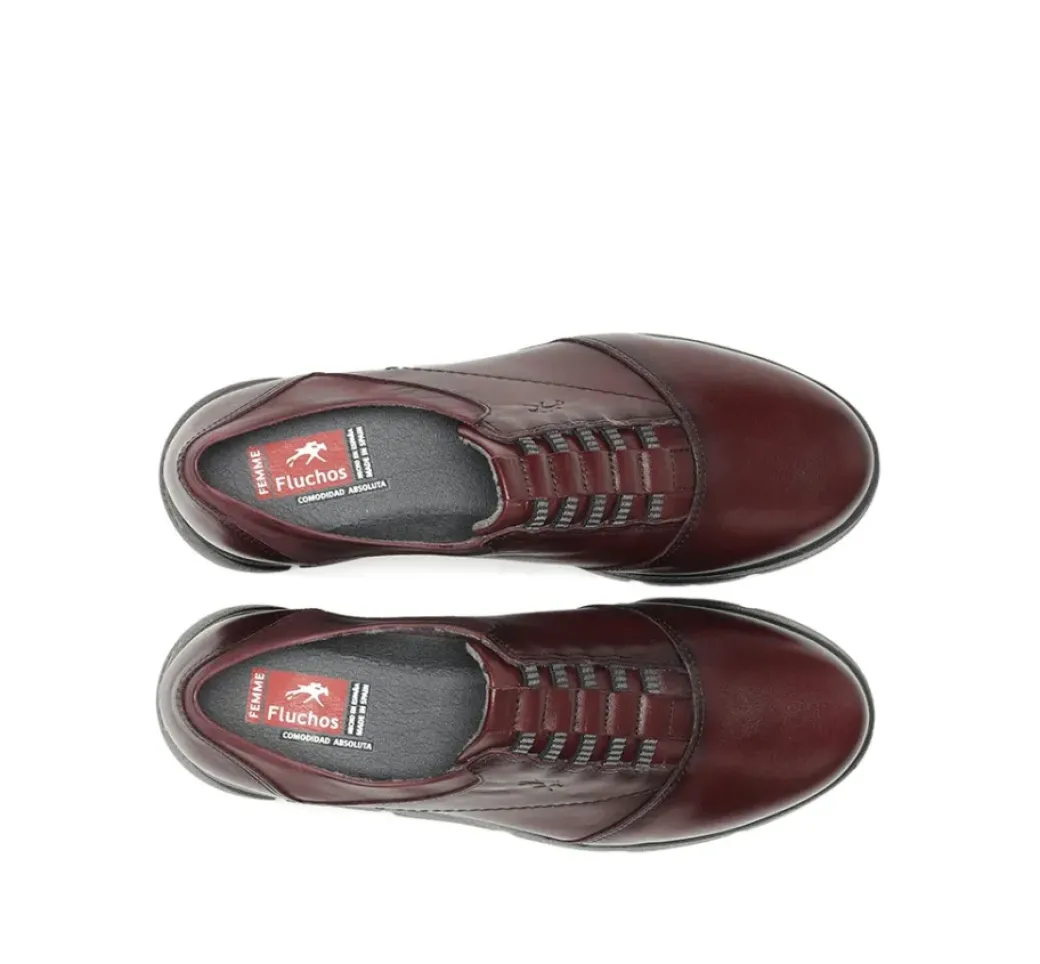 Best Sale Fluchos BONA F1357 Burgundy Shoe