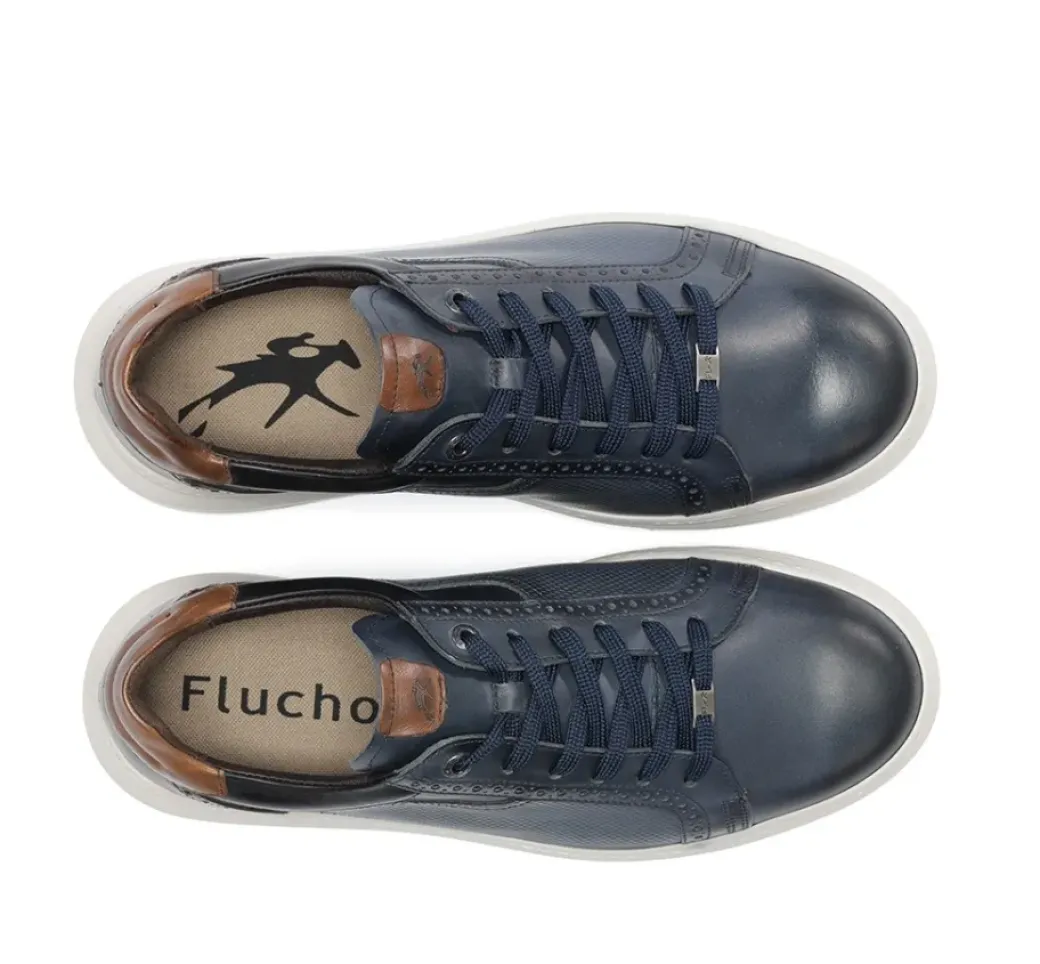 Best Sale Fluchos BOSTON F2044 Blue Sneaker