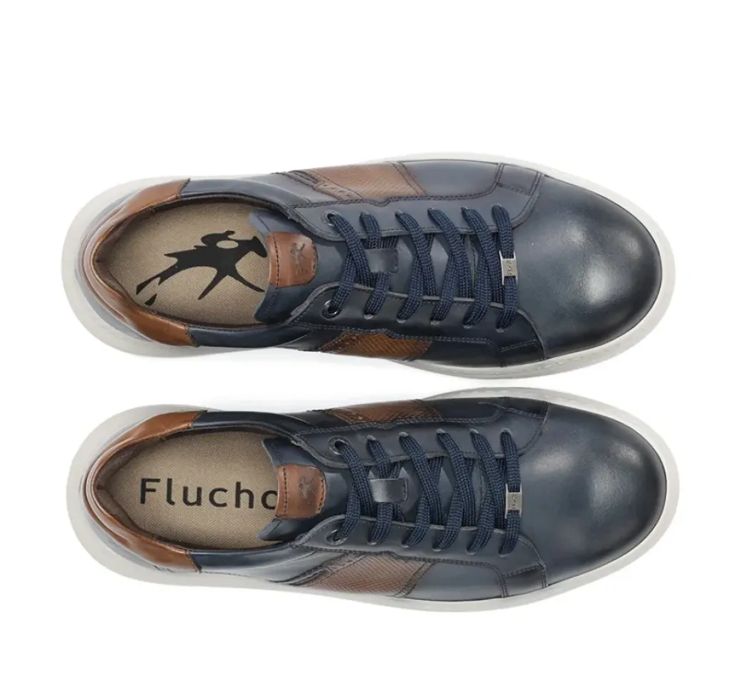 Clearance Fluchos BOSTON F2043 Blue Sneaker