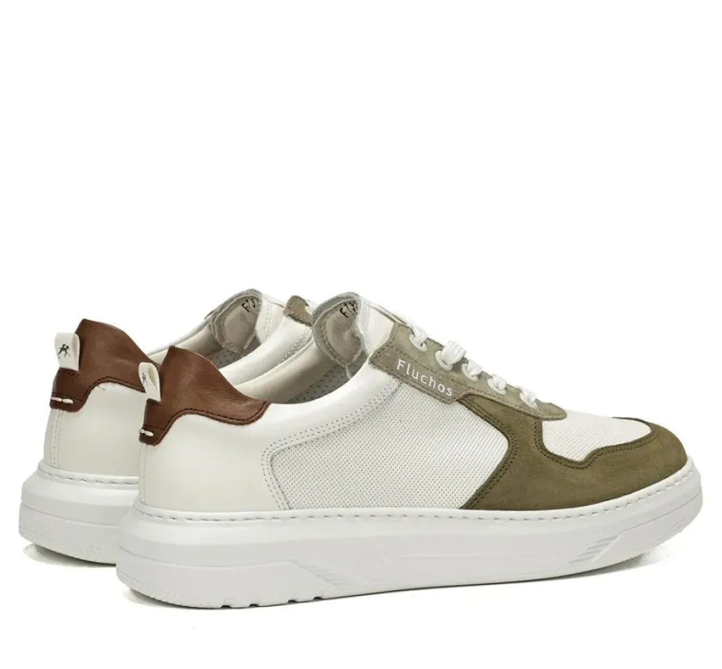 Cheap Fluchos BOSTON F1970 Green Sneaker