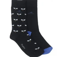 Discount Fluchos CA0009 Calcetin largo Navy-libelulas (2p) 1964-1966