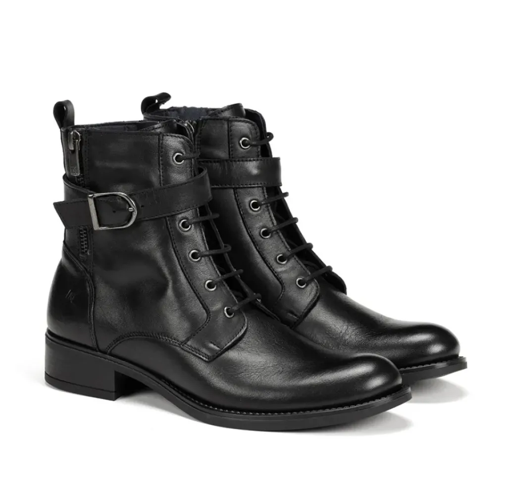 Sale Fluchos CHAD D9123 Black Ankle Boot