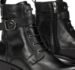 Sale Fluchos CHAD D9123 Black Ankle Boot