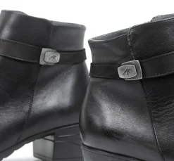 Outlet Fluchos CHARIS F0937 Black Ankle Boot