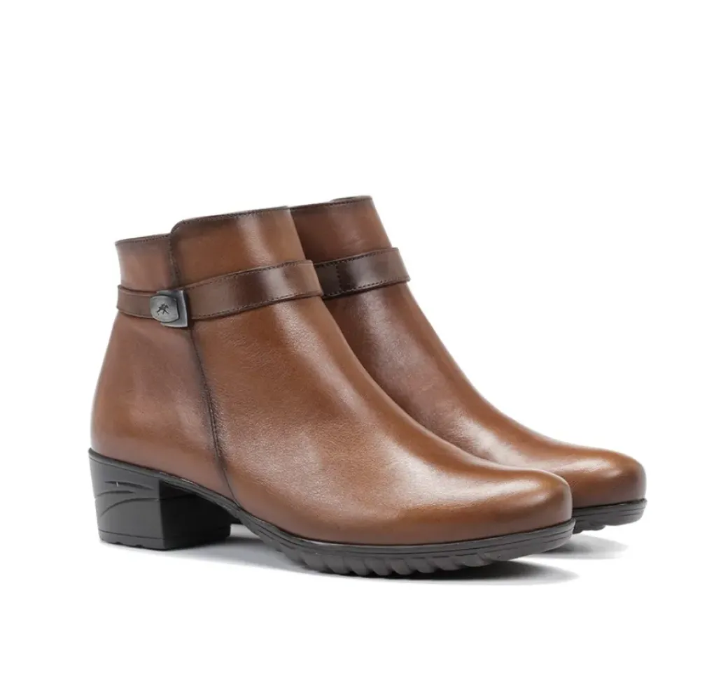 Cheap Fluchos CHARIS F0937 Brown Ankle Boot