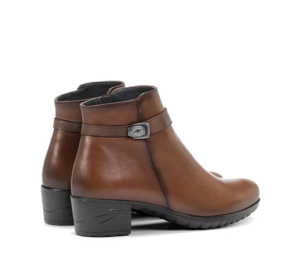 Cheap Fluchos CHARIS F0937 Brown Ankle Boot