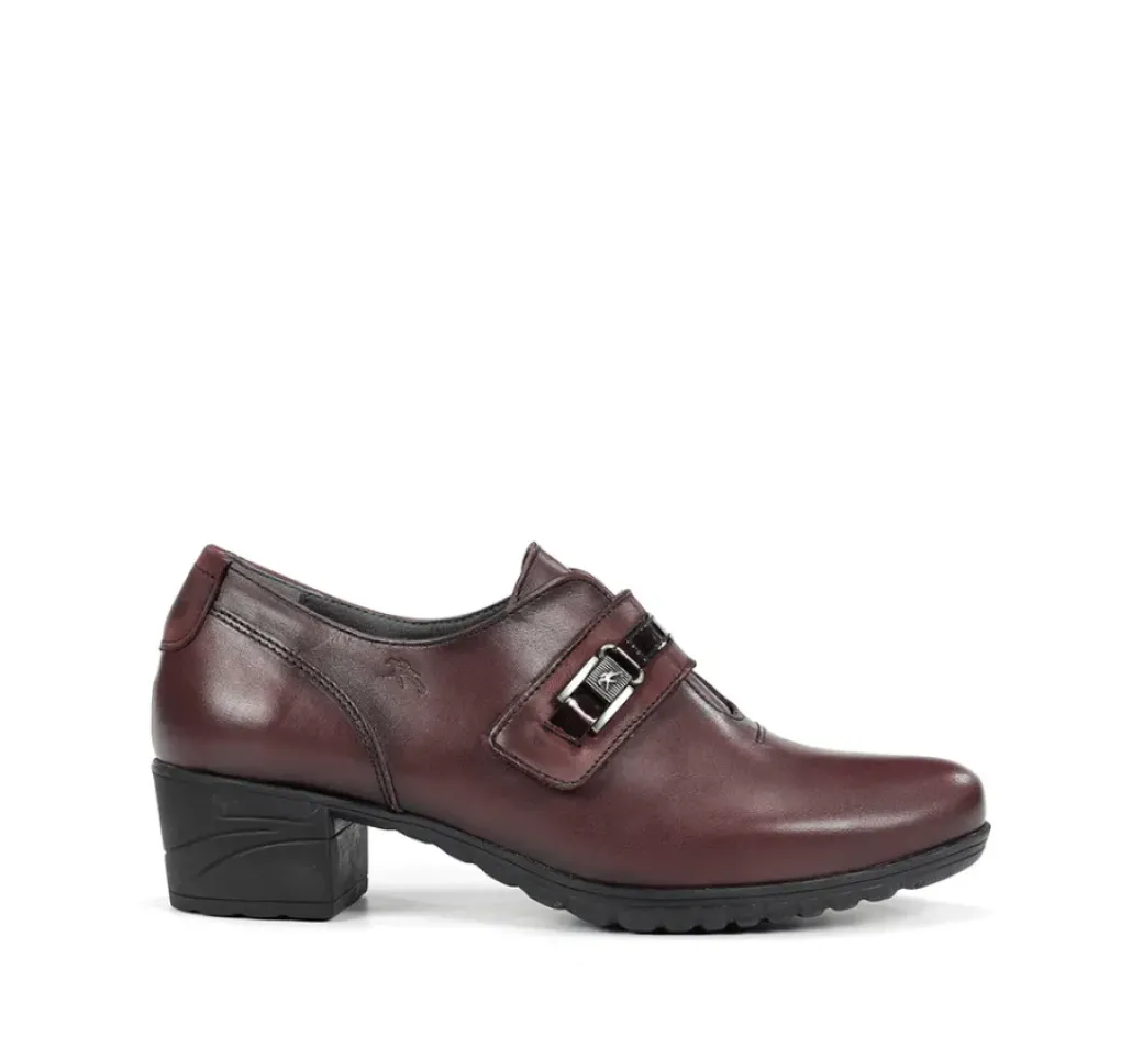 Clearance Fluchos CHARIS F0587 Burgundy High Heel