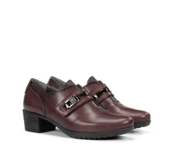 Clearance Fluchos CHARIS F0587 Burgundy High Heel