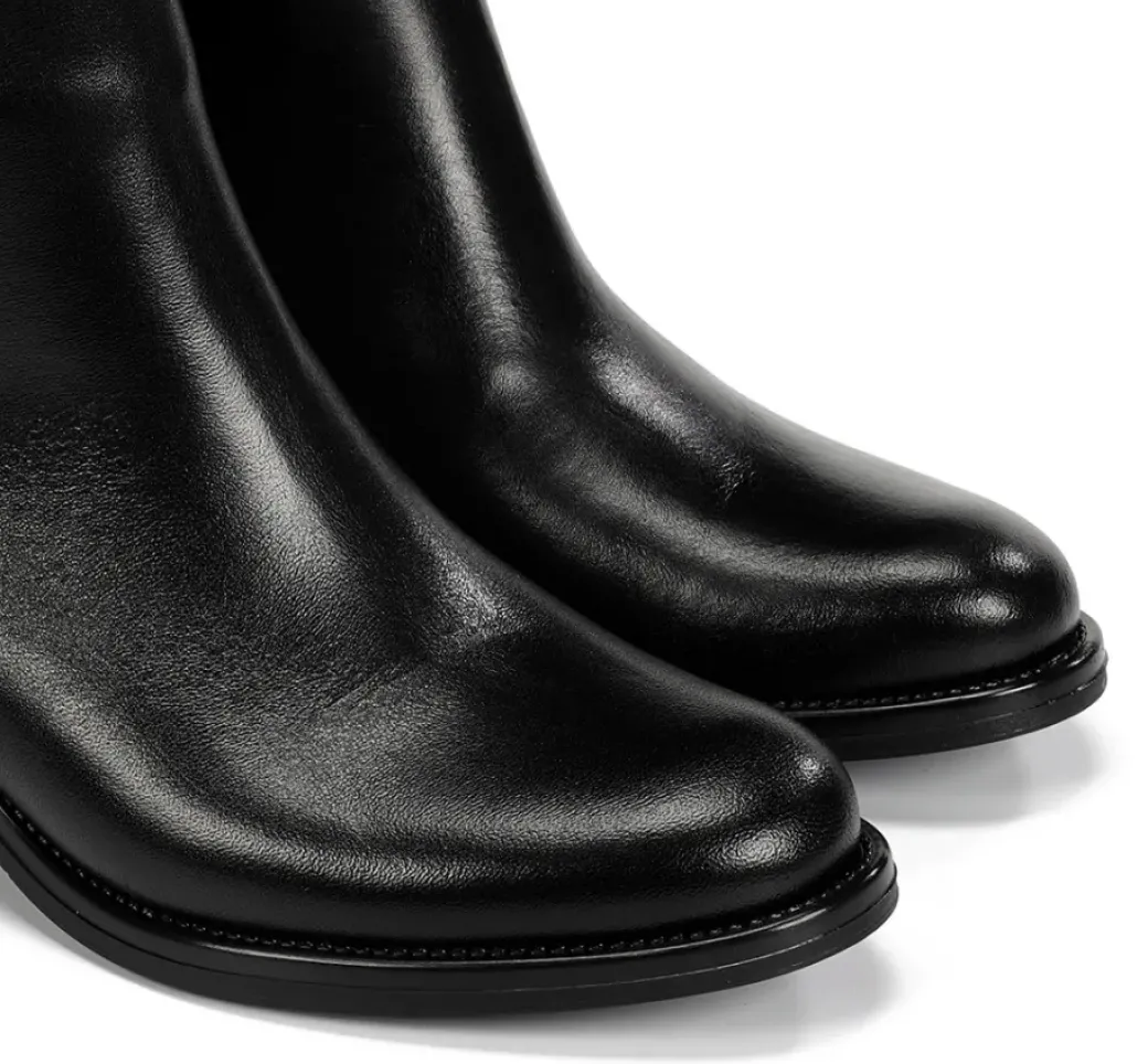 Best Fluchos CHIARA D9347 Black Ankle Boot