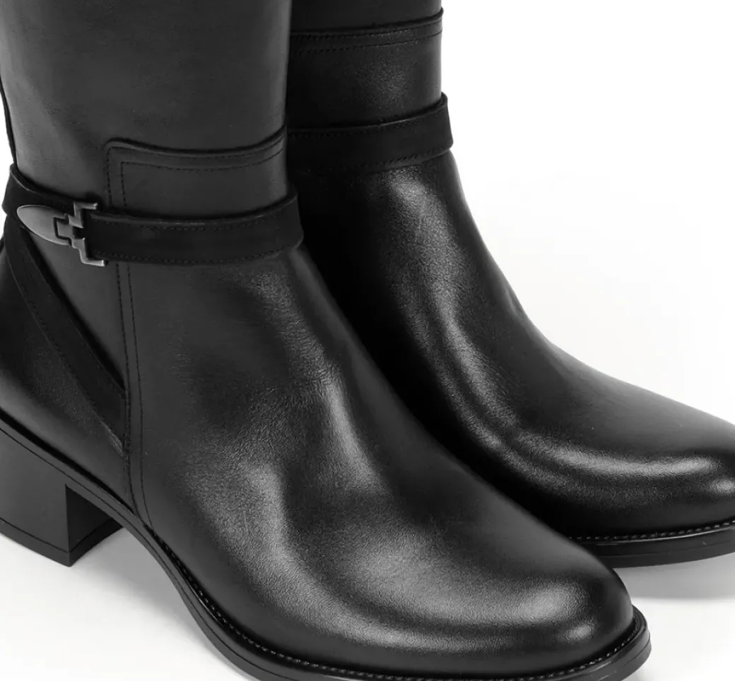 Best Sale Fluchos CHIARA D8965 Black Boot