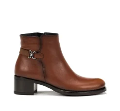Clearance Fluchos CHIARA D8966 Brown Ankle Boot