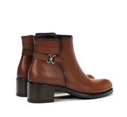 Clearance Fluchos CHIARA D8966 Brown Ankle Boot