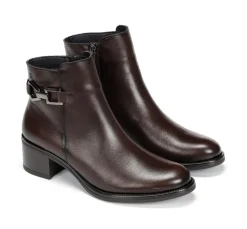 New Fluchos CHIARA D9347 Brown Ankle Boot