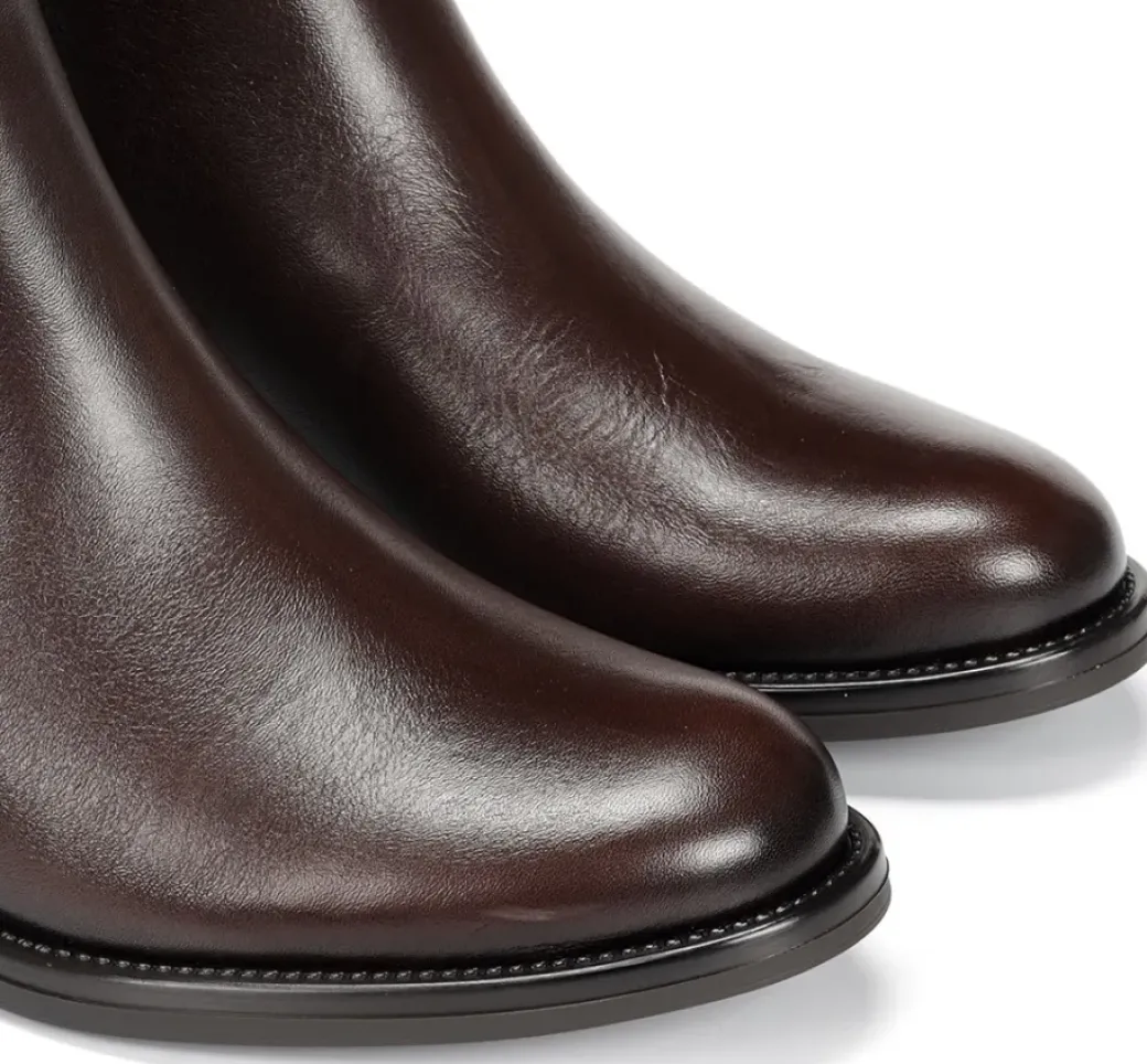 New Fluchos CHIARA D9347 Brown Ankle Boot