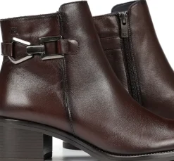 New Fluchos CHIARA D9347 Brown Ankle Boot