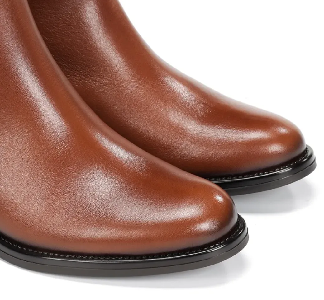 Best Fluchos CHIARA D9347 Brown Ankle Boot