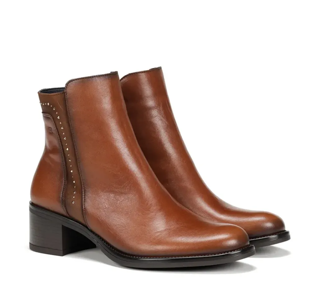 Shop Fluchos CHIARA D9134 Brown Ankle Boot