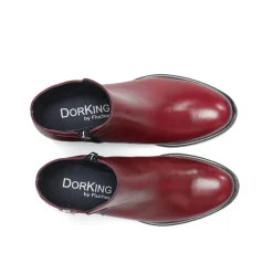 Shop Fluchos CHIARA D9347 Red Ankle Boot
