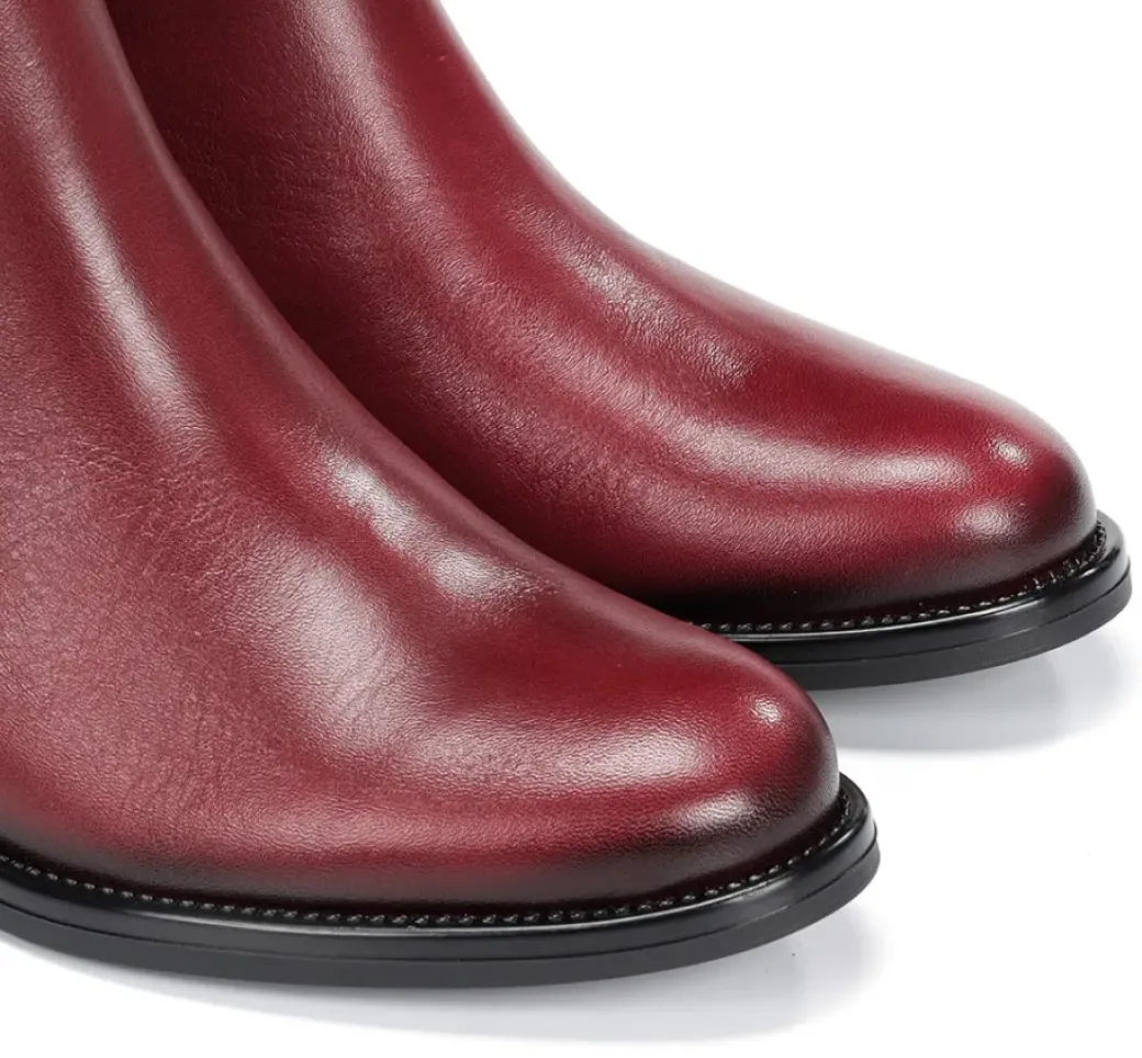 Shop Fluchos CHIARA D9347 Red Ankle Boot