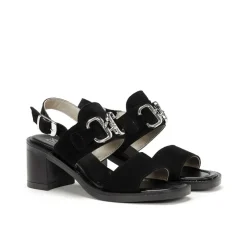 Outlet Fluchos CIRCUS D9065 Black Sandal
