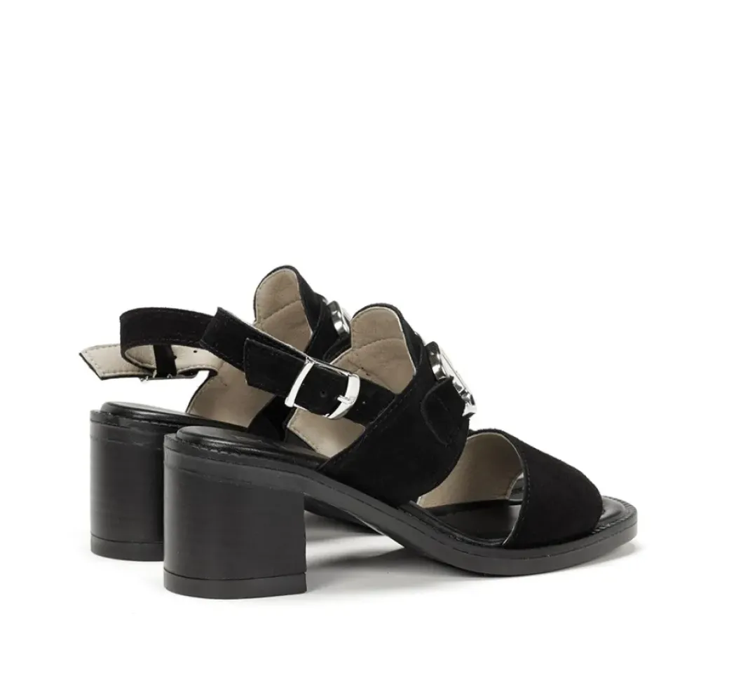 Outlet Fluchos CIRCUS D9065 Black Sandal
