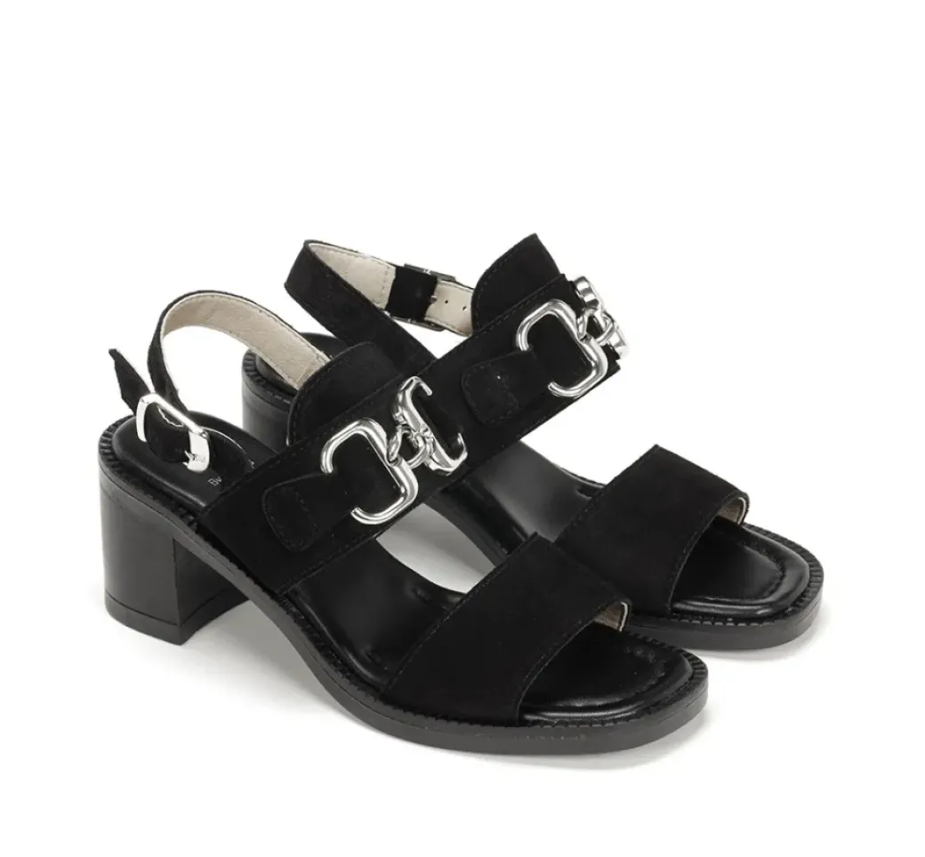 Outlet Fluchos CIRCUS D9065 Black Sandal