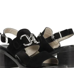 Outlet Fluchos CIRCUS D9065 Black Sandal